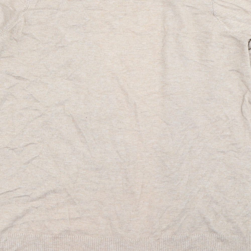 F&F Womens Beige   Cardigan Jumper Size 14
