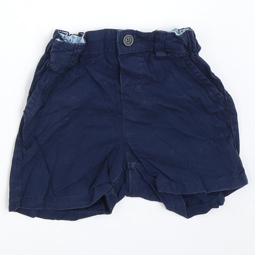 H&M Boys Blue   Cropped Trousers Size 12-18 Months