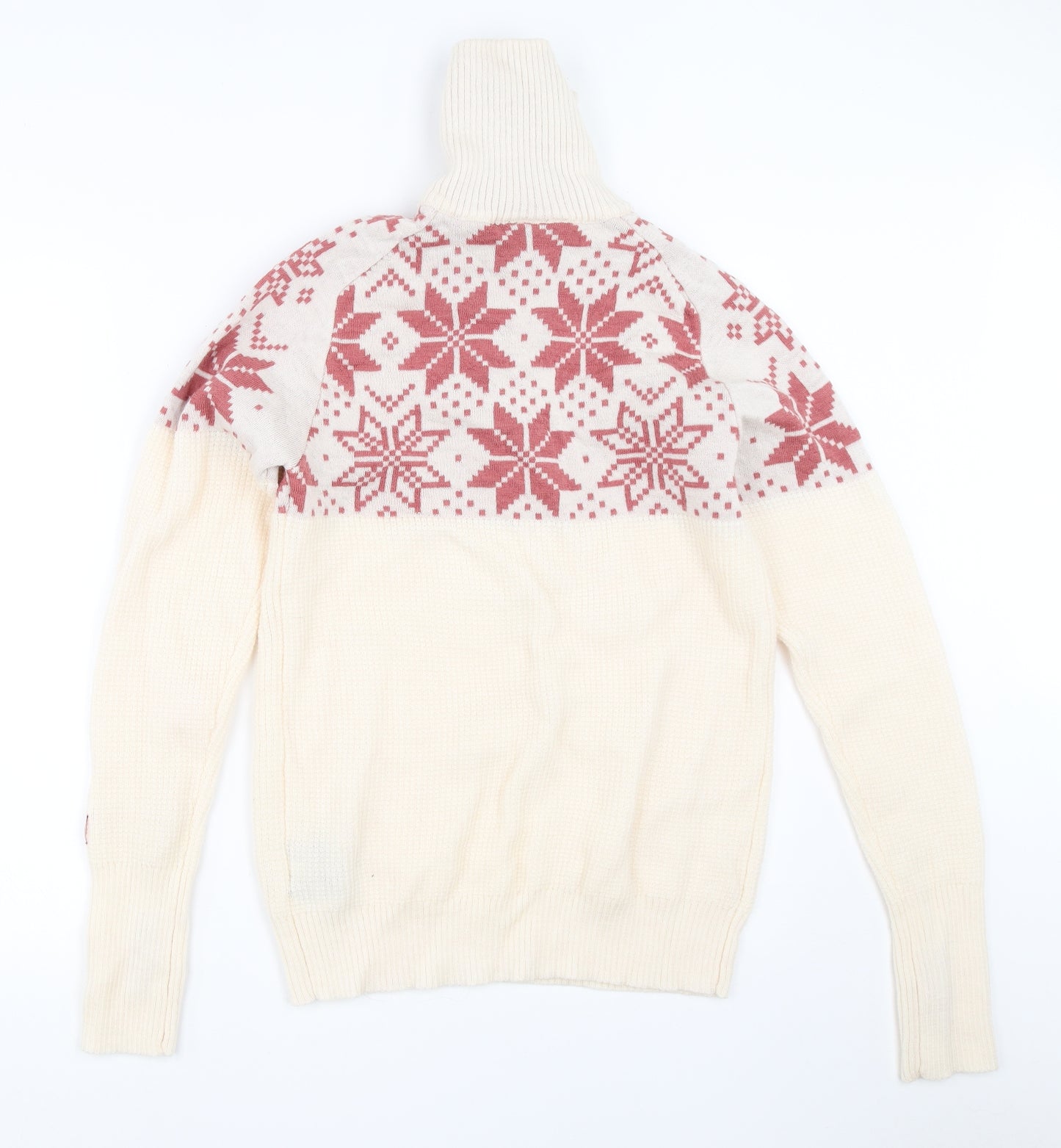 Ulvang Womens Ivory   Henley Jumper Size M