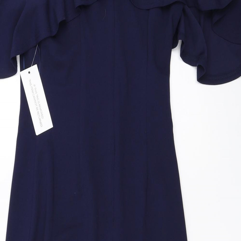 Girl In Mind Womens Blue   Bodycon  Size 10