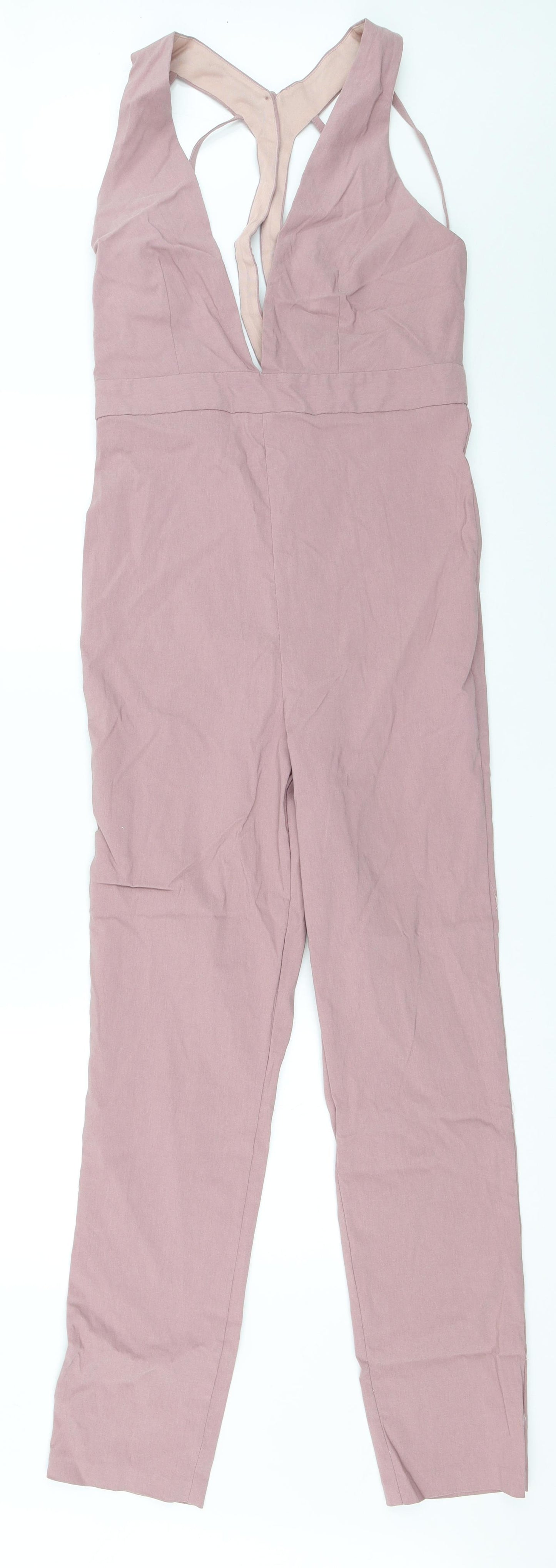 ASOS Womens Pink   Jumpsuit One-Piece Size 10