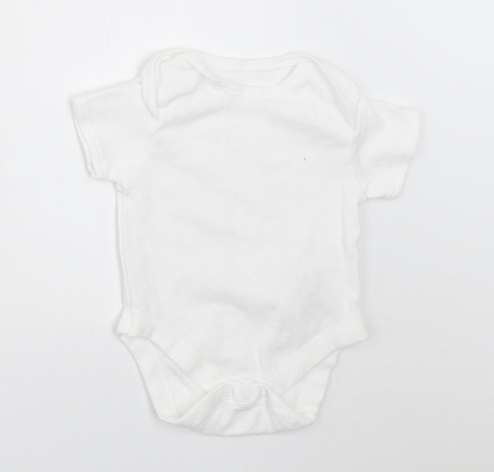 Primark Baby White Babygrow One-Piece Size 3-6 Months