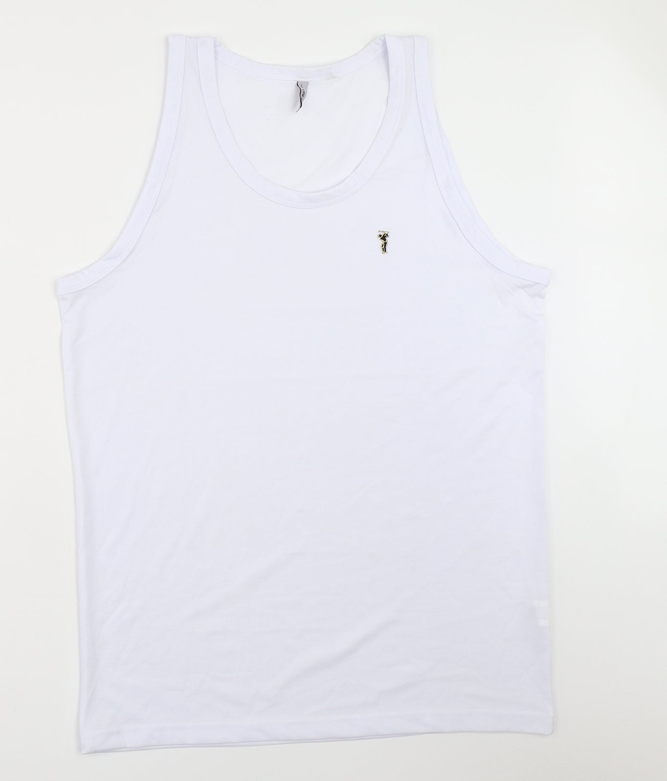 Goldmen Mens White    T-Shirt Size L