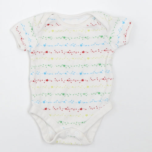 George Baby White   Babygrow One-Piece Size 0-3 Months