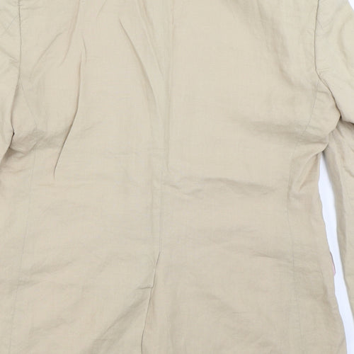 Duffer of St. George Mens Beige   Jacket Blazer Size 36