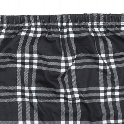 Boohoo Womens Black   Mini Skirt Size 16