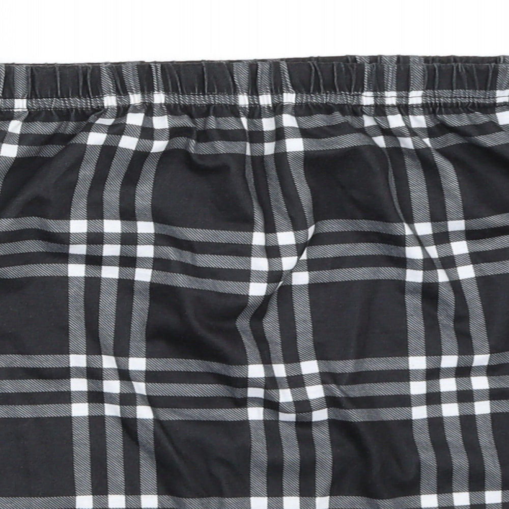 Boohoo Womens Black   Mini Skirt Size 16
