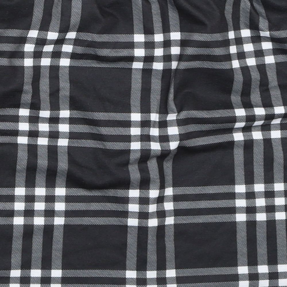Boohoo Womens Black   Mini Skirt Size 16