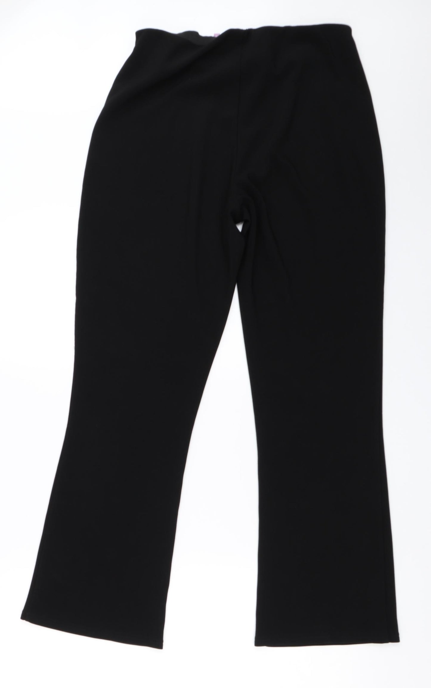 Sarah Hamilton Womens Black   Trousers  Size 14 L28.5 in