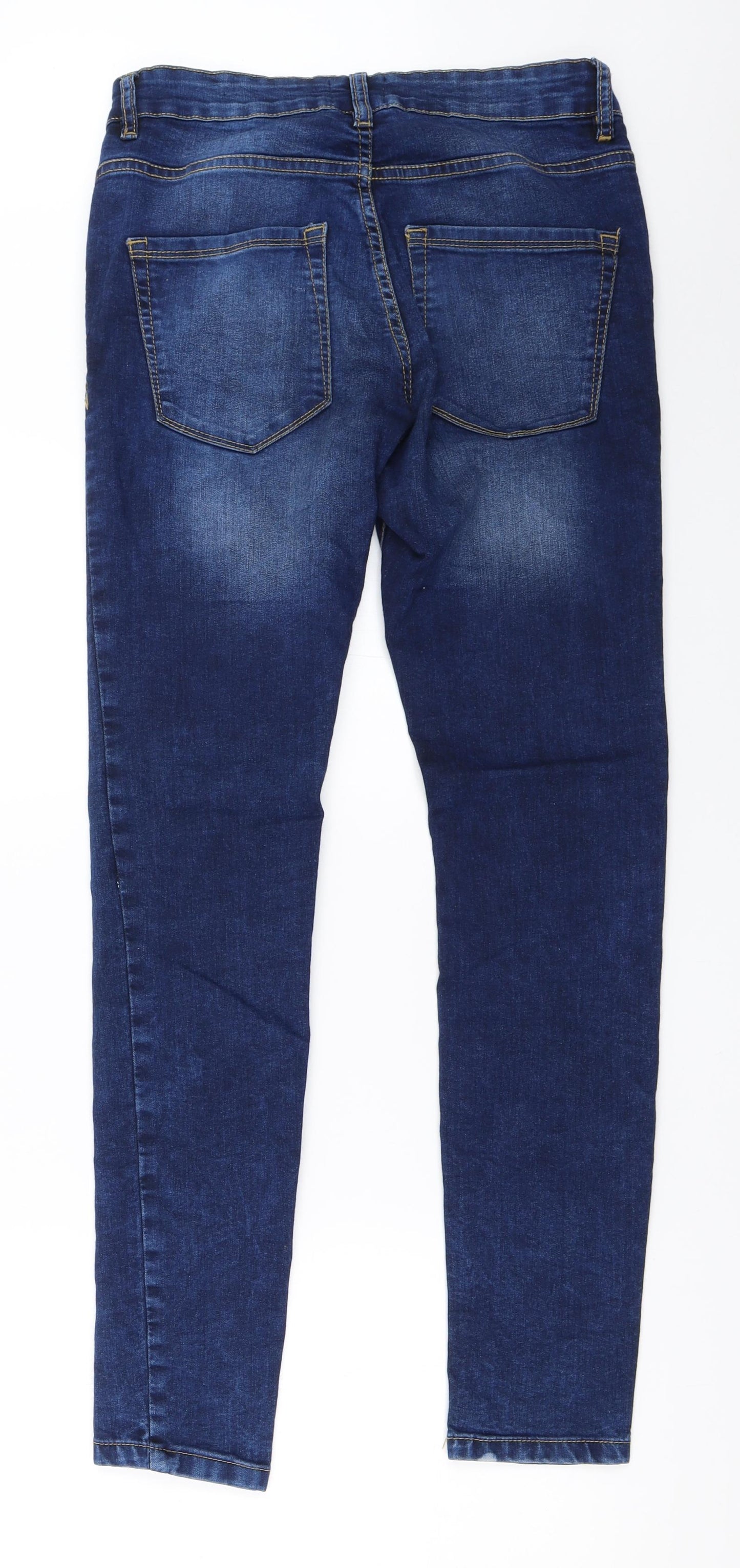 Pull&Bear Womens Blue   Skinny Jeans Size 40 L29 in