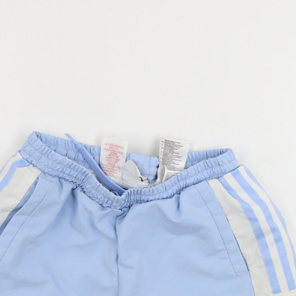 adidas Boys Blue   Bermuda Shorts Size 9-10 Years