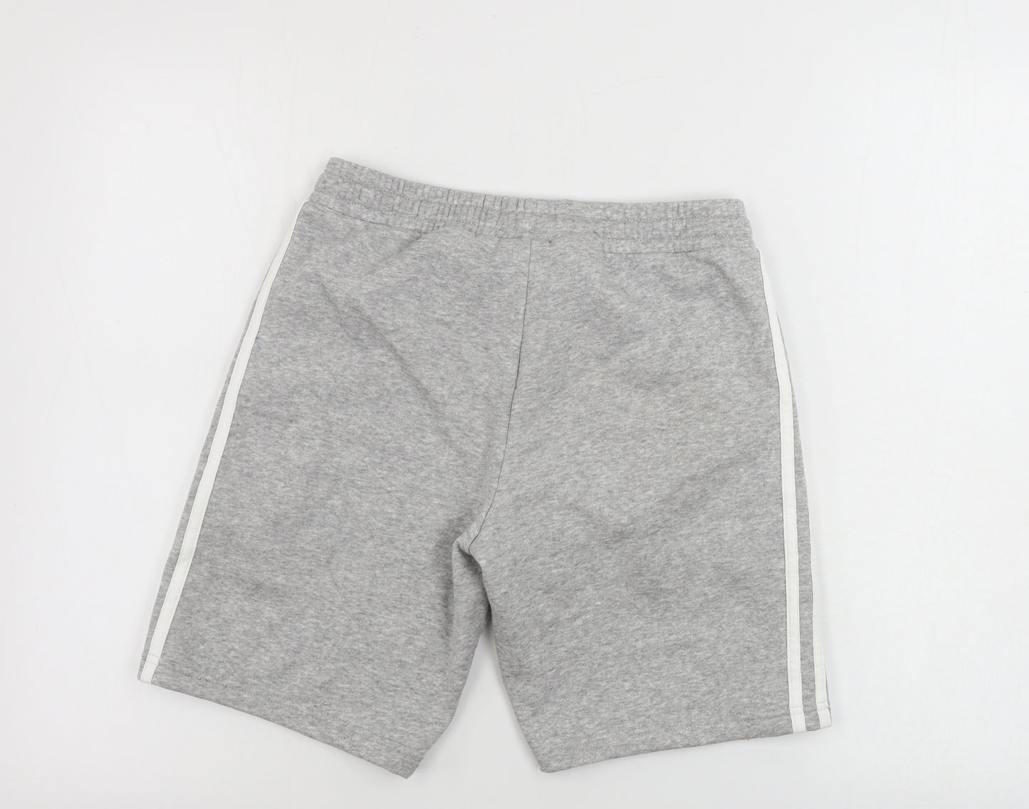adidas Boys Grey   Sweat Shorts Size 11-12 Years