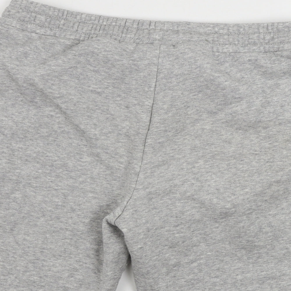 adidas Boys Grey   Sweat Shorts Size 11-12 Years