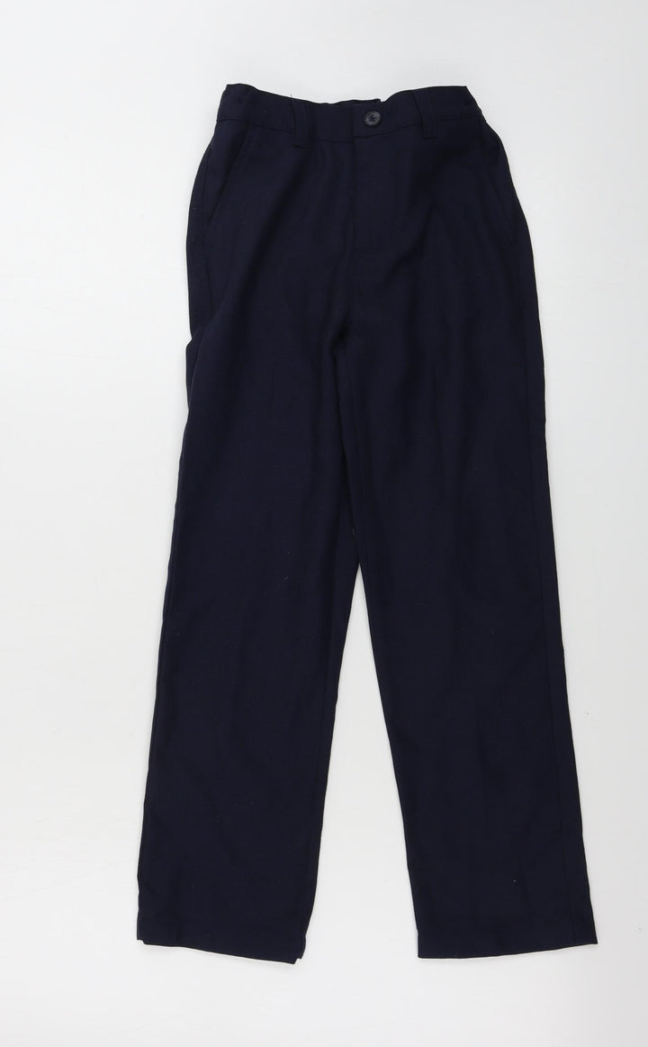 65 outlaws Boys Blue   Chino Trousers Size 8-9 Years