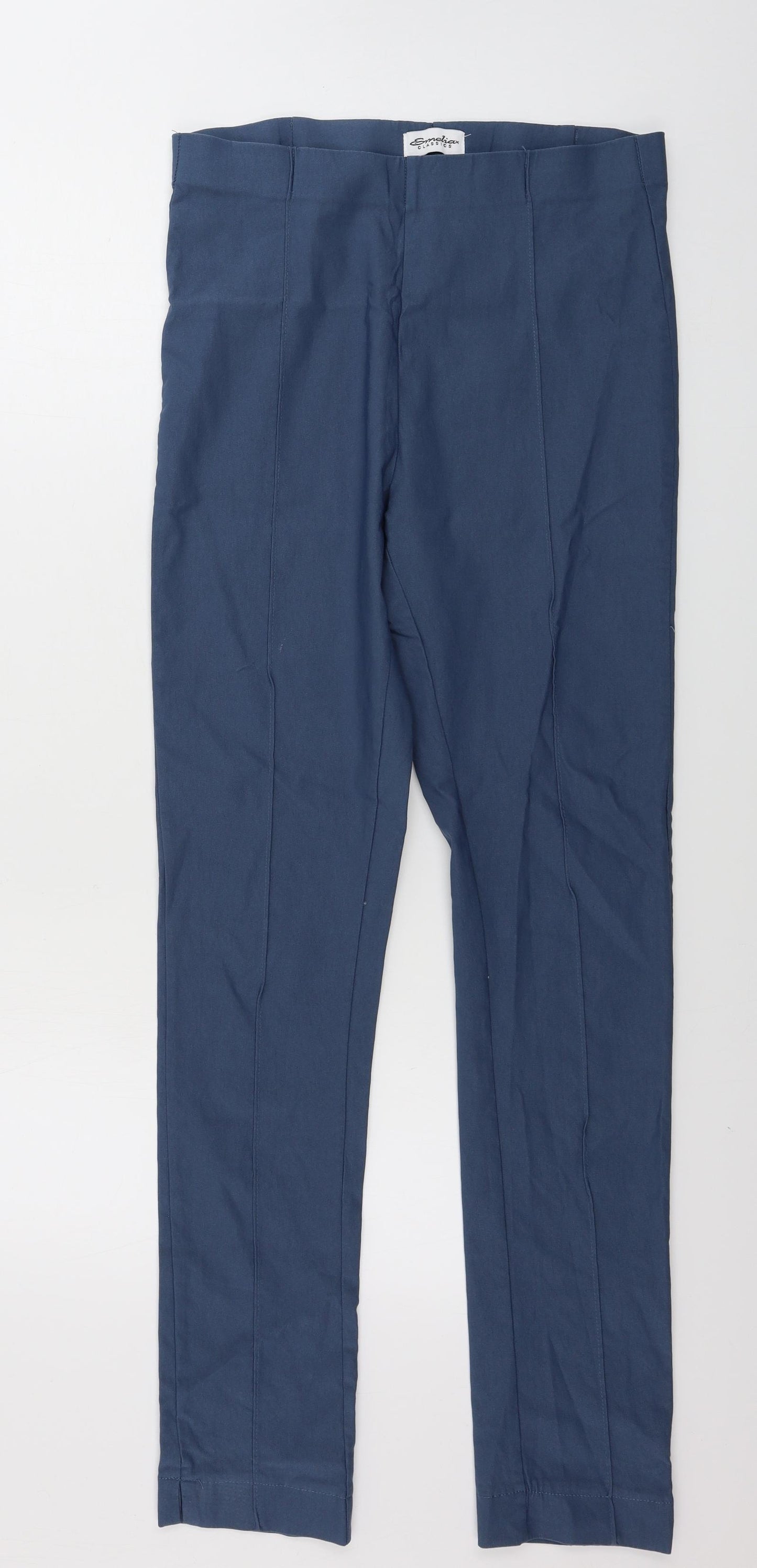 emeliax  Womens Blue   Trousers  Size 12 L28 in