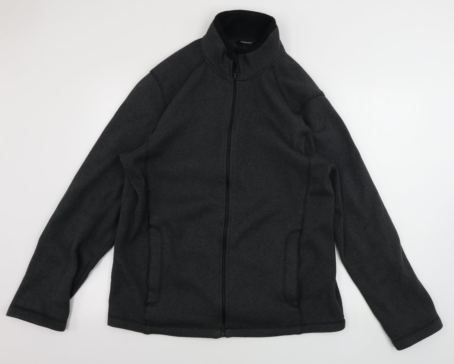 Livergy Mens Grey   Jacket Coat Size L