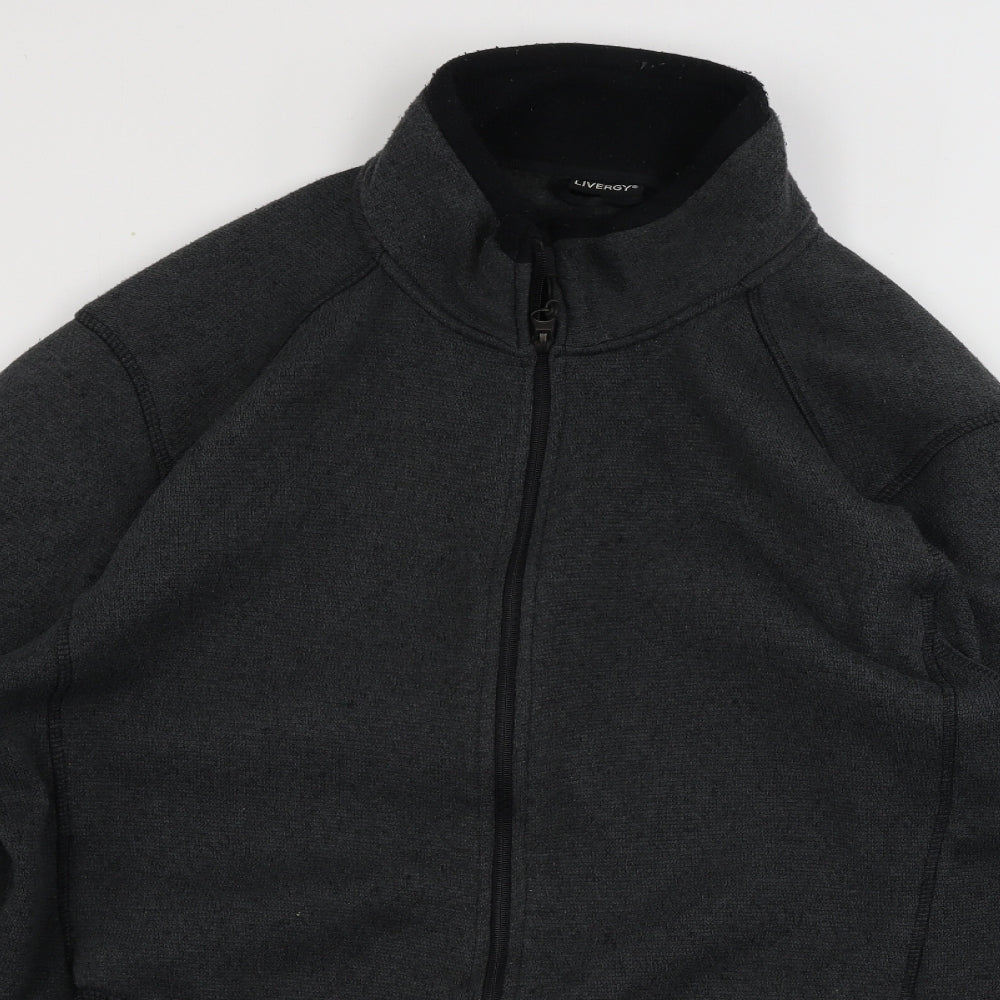 Livergy Mens Grey   Jacket Coat Size L