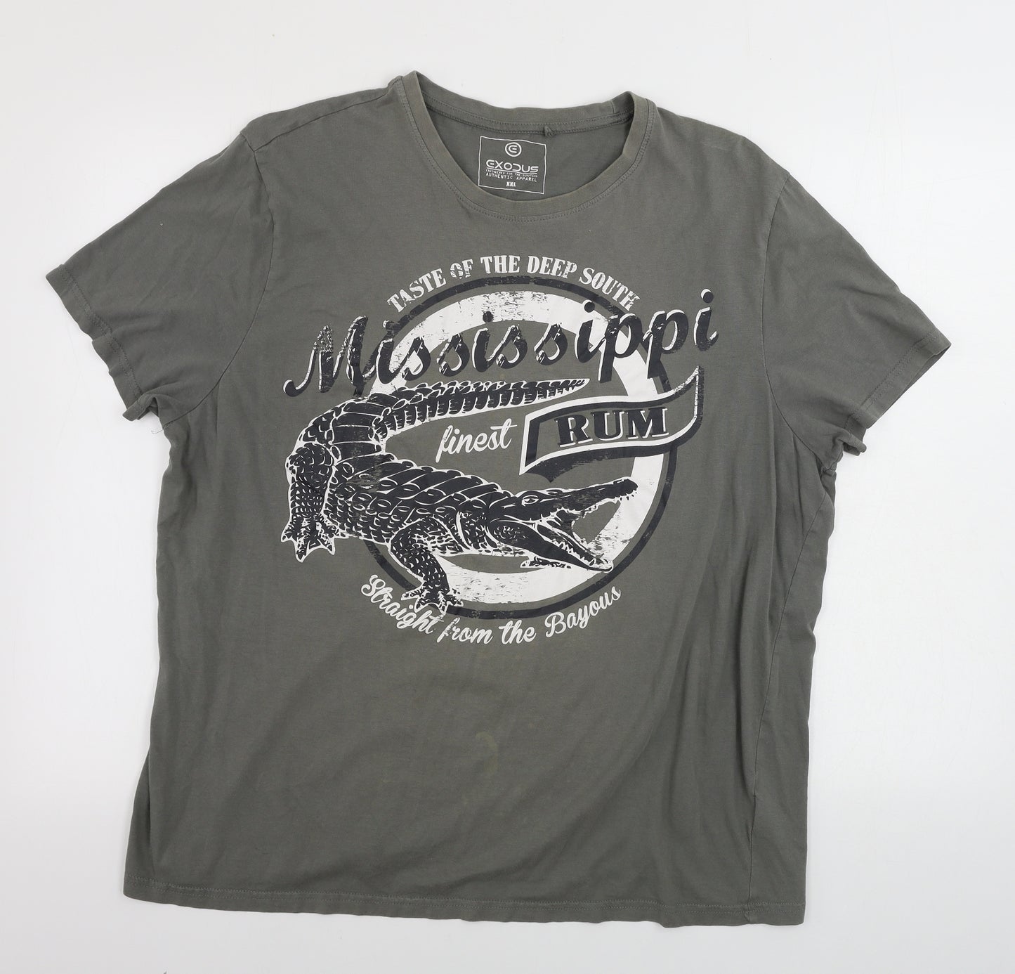 Exodus  Mens Grey    T-Shirt Size 2XL