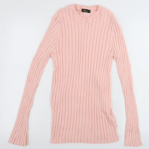 Venus Womens Pink   Pullover Jumper Size M