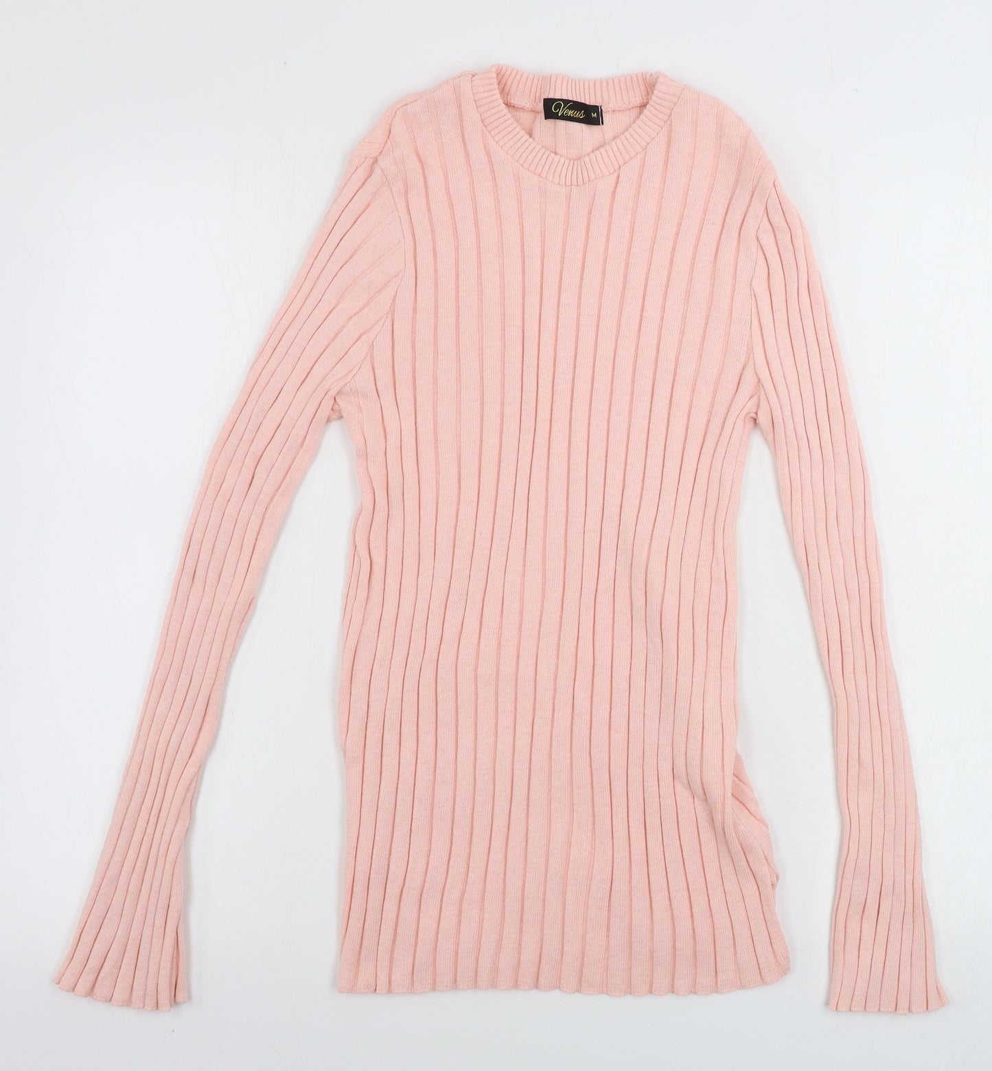 Venus Womens Pink   Pullover Jumper Size M