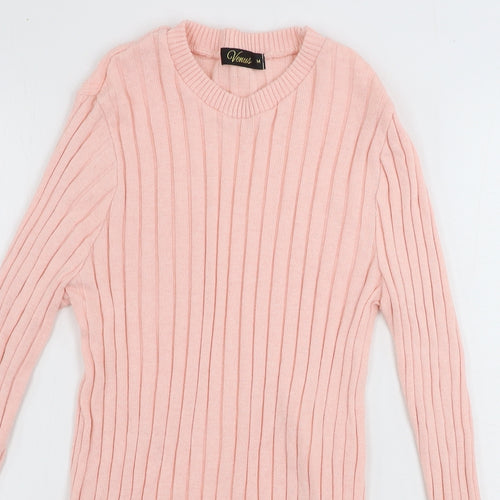 Venus Womens Pink   Pullover Jumper Size M