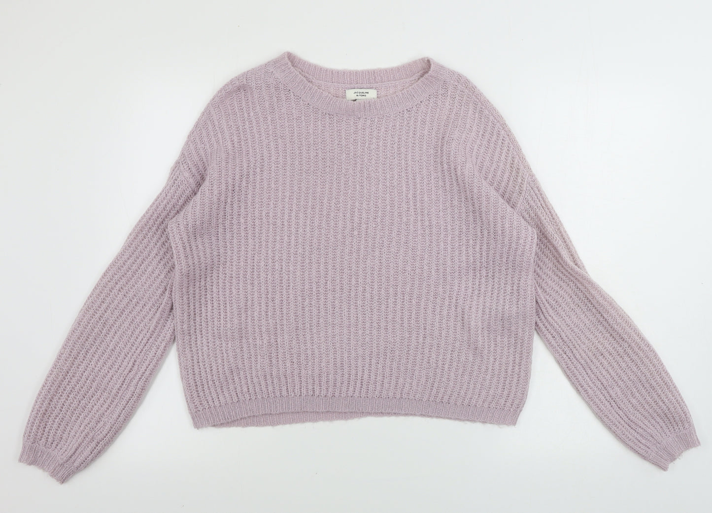 Jaqueline de Yong  Womens Pink   Pullover Jumper Size S