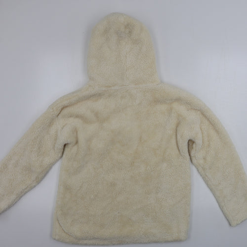 Nutmeg  Womens Ivory   Pullover Hoodie Size 10