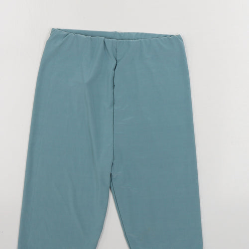 PRETTYLITTLETHING Womens Blue   Sweat Shorts Size 6