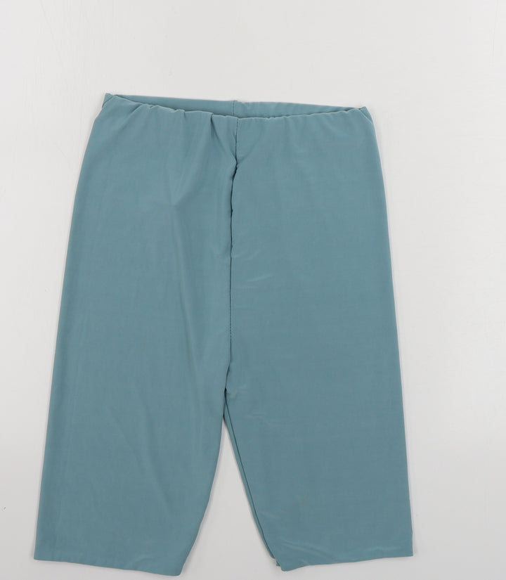 PRETTYLITTLETHING Womens Blue Sweat Shorts Size 6