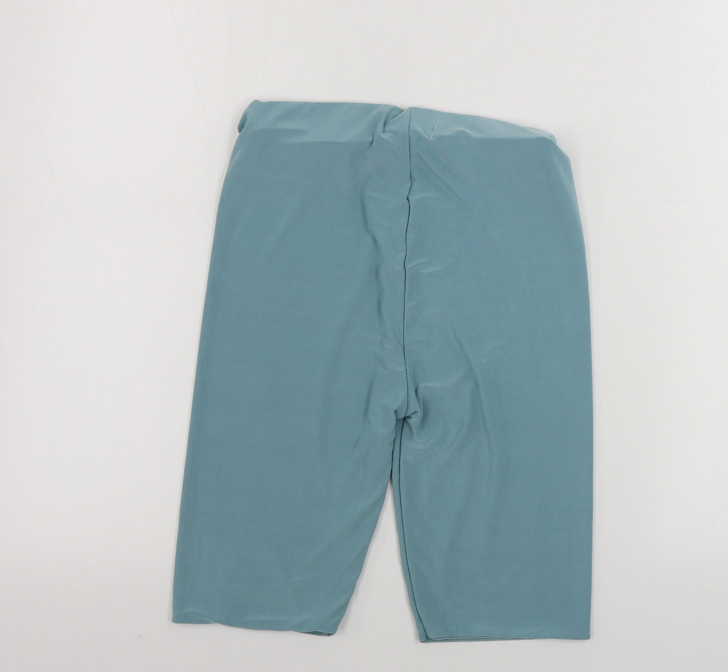 PRETTYLITTLETHING Womens Blue   Sweat Shorts Size 6