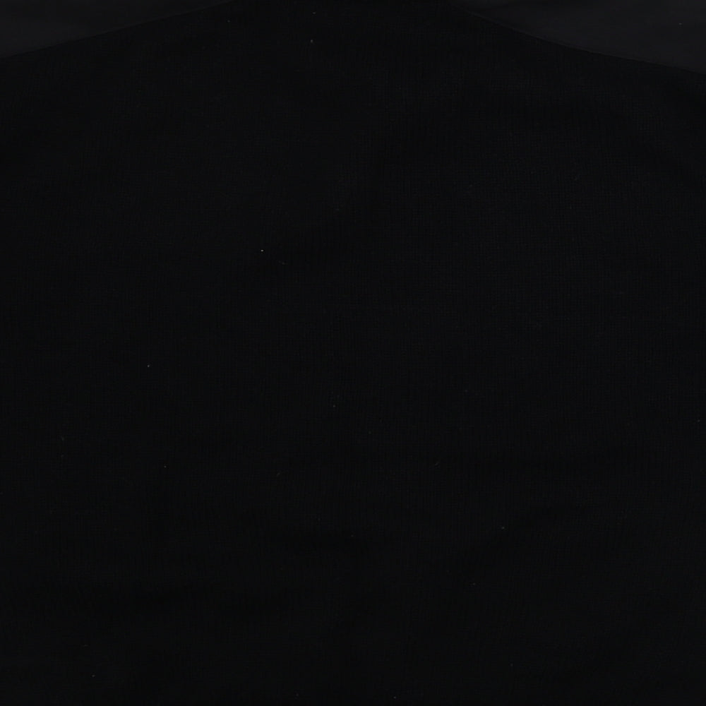 Matalan  Boys Black   Henley Jumper Size 8-9 Years