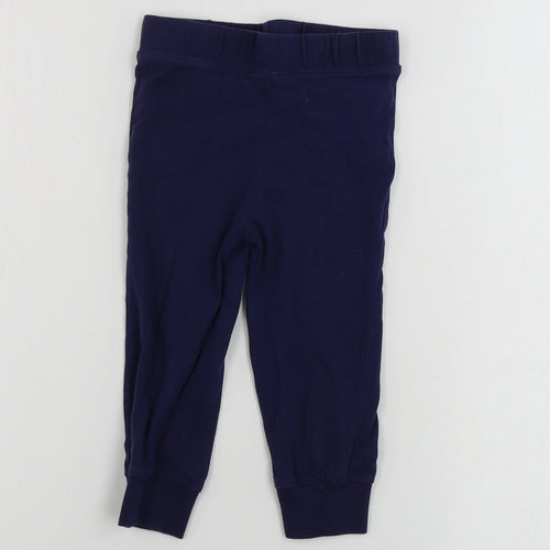 Preworn  Girls Blue   Jogger Trousers Size 2-3 Years