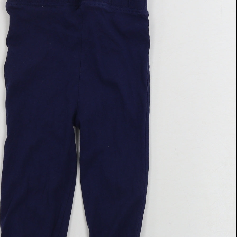 Preworn  Girls Blue   Jogger Trousers Size 2-3 Years