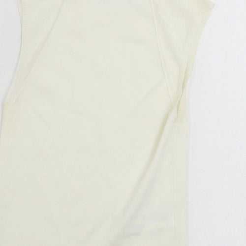 Mng   Womens Ivory   Basic Tank Size S