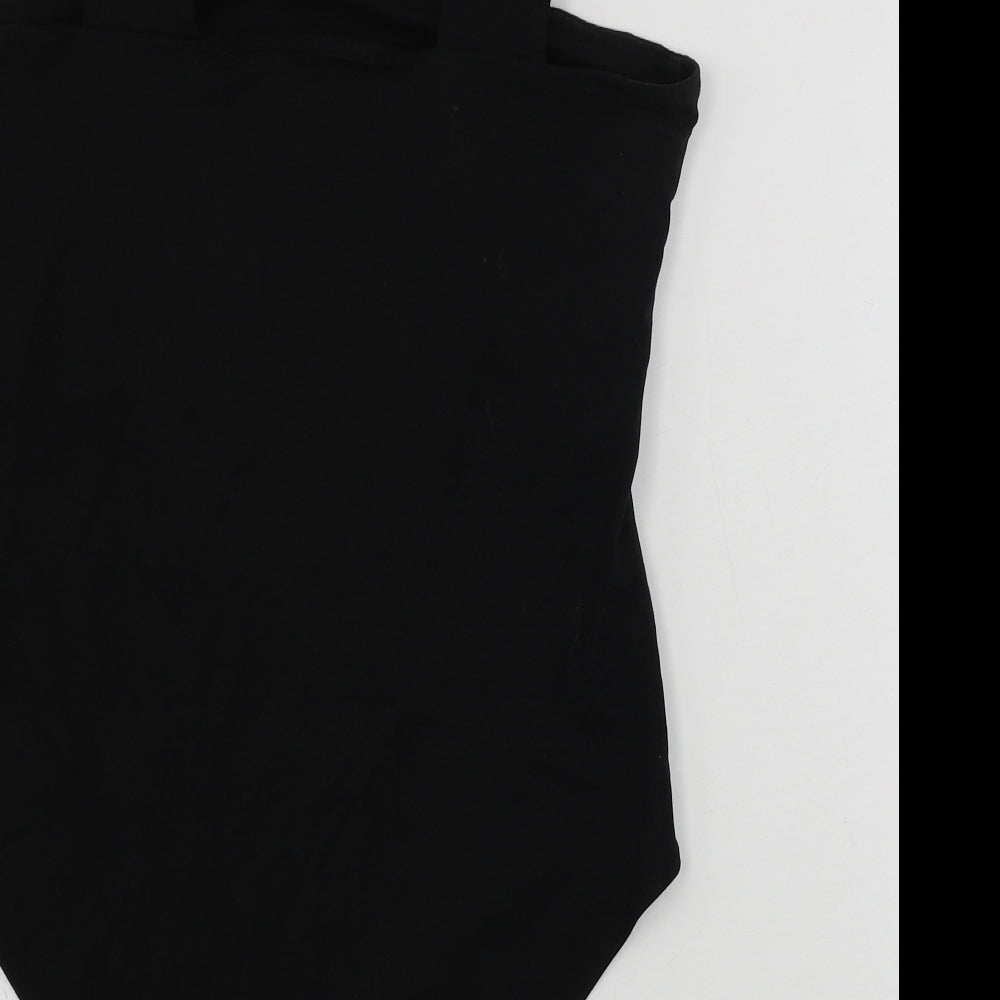 H&M  Womens Black   Bodysuit One-Piece Size S