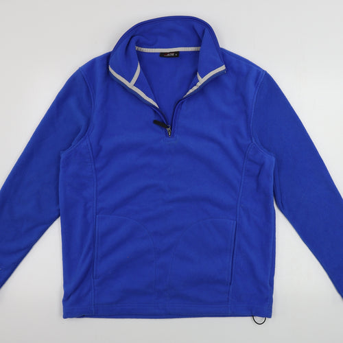 Cedar Wood State  Mens Blue   Henley Jumper Size S