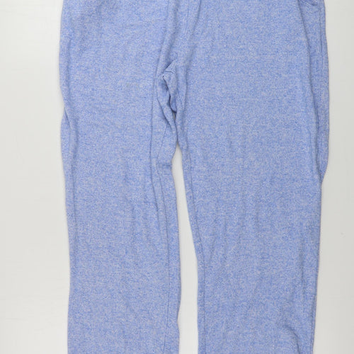 Jeff & Co Womens Blue   Sweatpants Trousers Size 14 L26 in