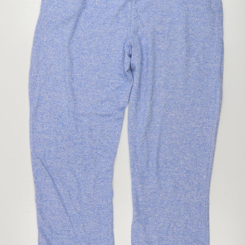 Jeff & Co Womens Blue   Sweatpants Trousers Size 14 L26 in