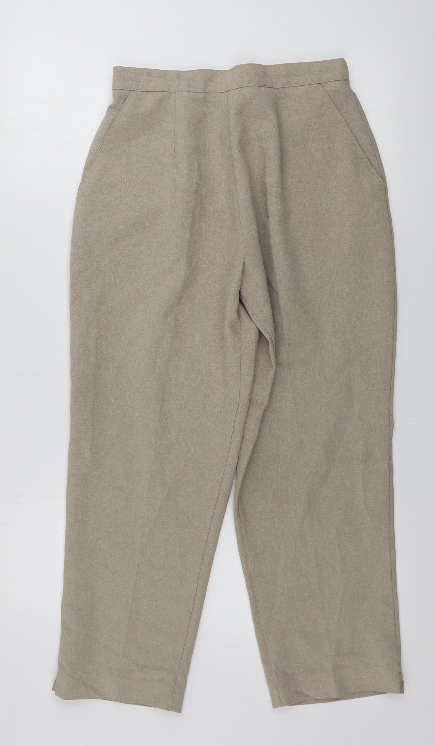 Preworn  Womens Beige   Trousers  Size 30 in L23 in