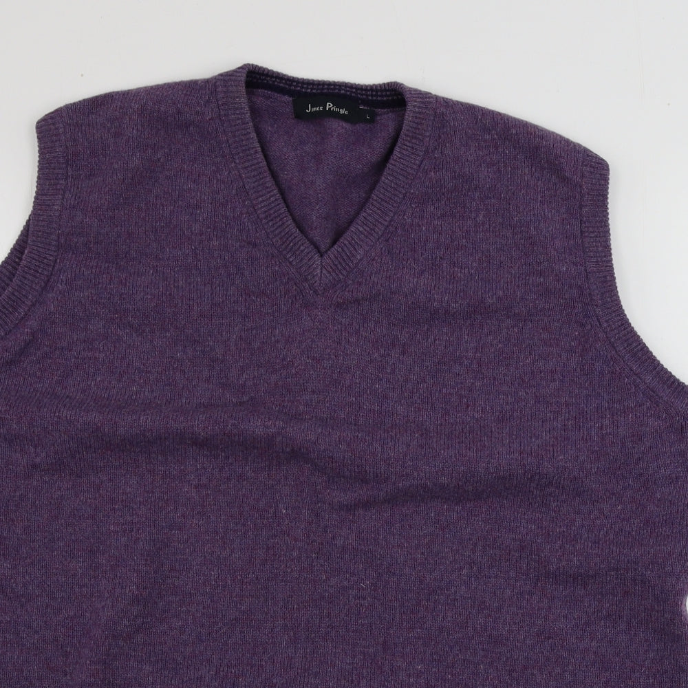 James Pringle       Mens Purple   Pullover Jumper Size L