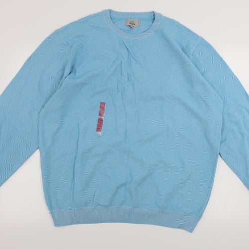 Marks and Spencer  Mens Blue   Pullover Jumper Size 2XL