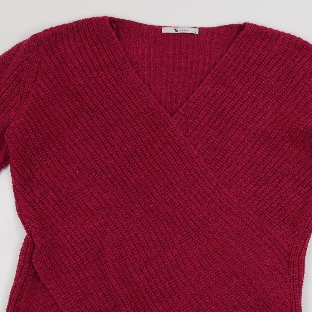 TU Womens Pink   Pullover Jumper Size 12