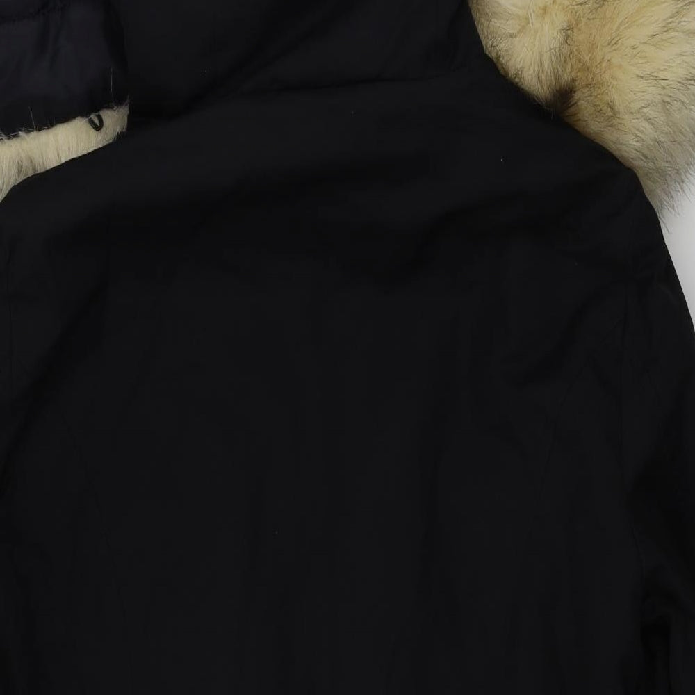 Topshop  Womens Black   Jacket Coat Size 10