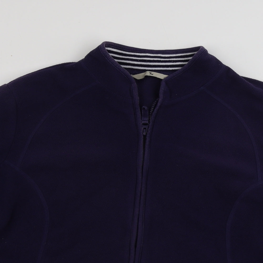 Tu  Womens Blue   Jacket Coat Size 18