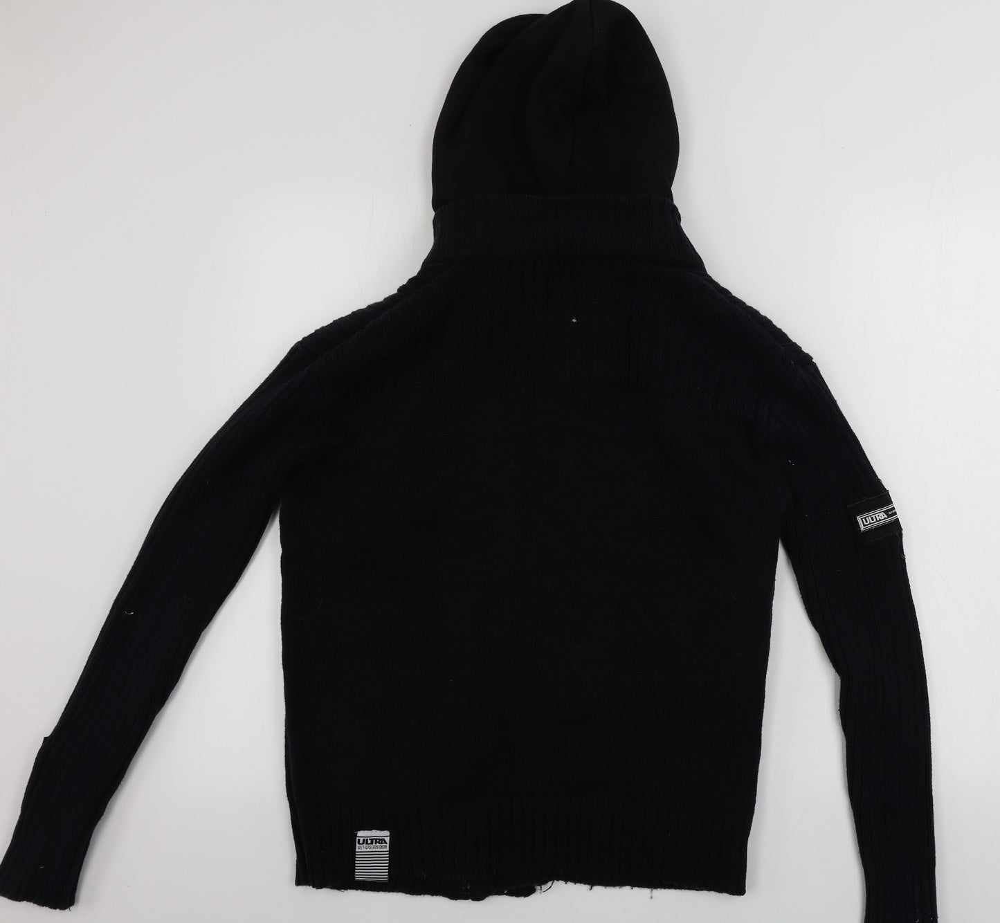 Ultra Magnetic  Mens Black   Jacket Coatigan Size M