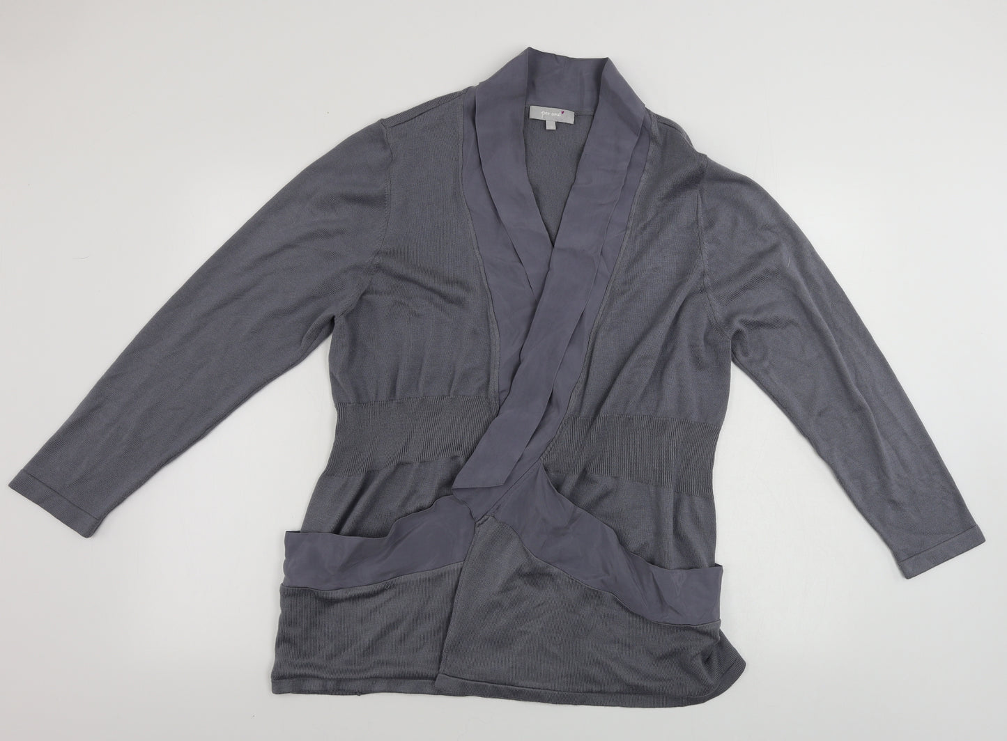 Marks and Spencer  Womens Grey   Cardigan Jumper Size 18