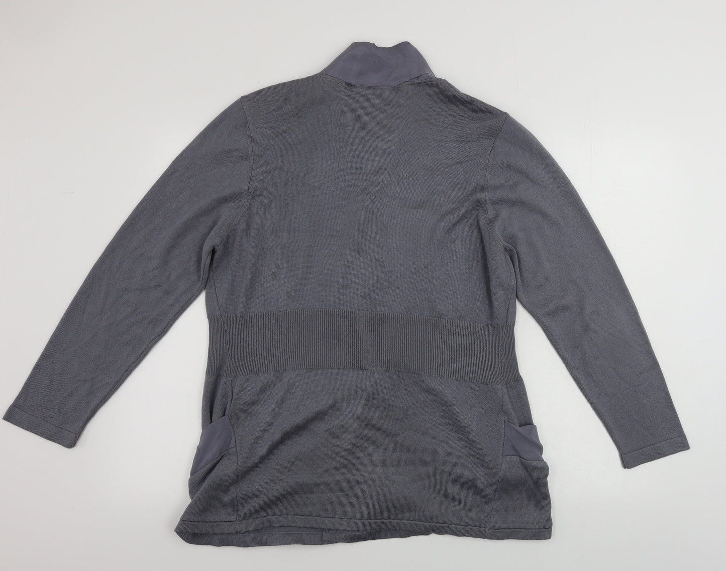 Marks and Spencer  Womens Grey   Cardigan Jumper Size 18