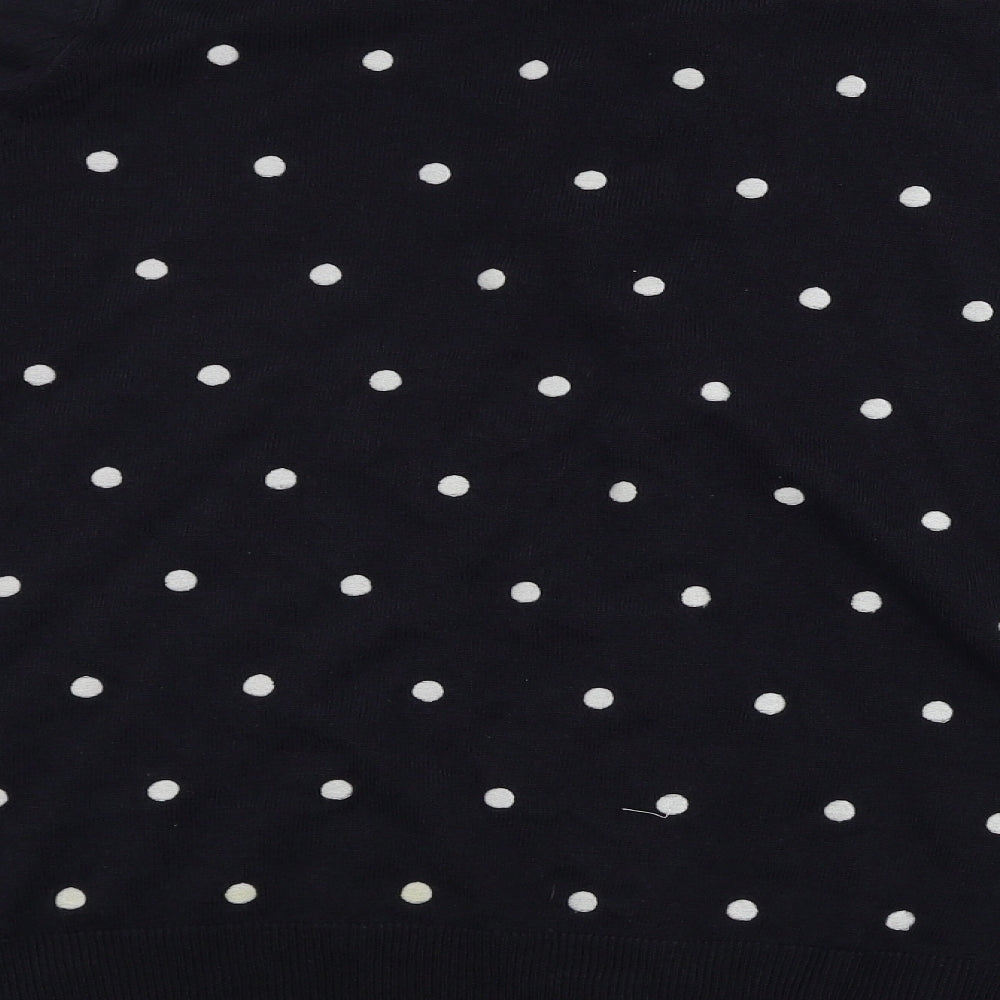 Marks and Spencer  Womens Grey Polka Dot  Cardigan Jumper Size 22