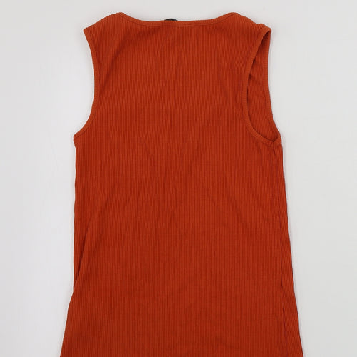 Peacocks  Womens Orange   Basic Tank Size 12