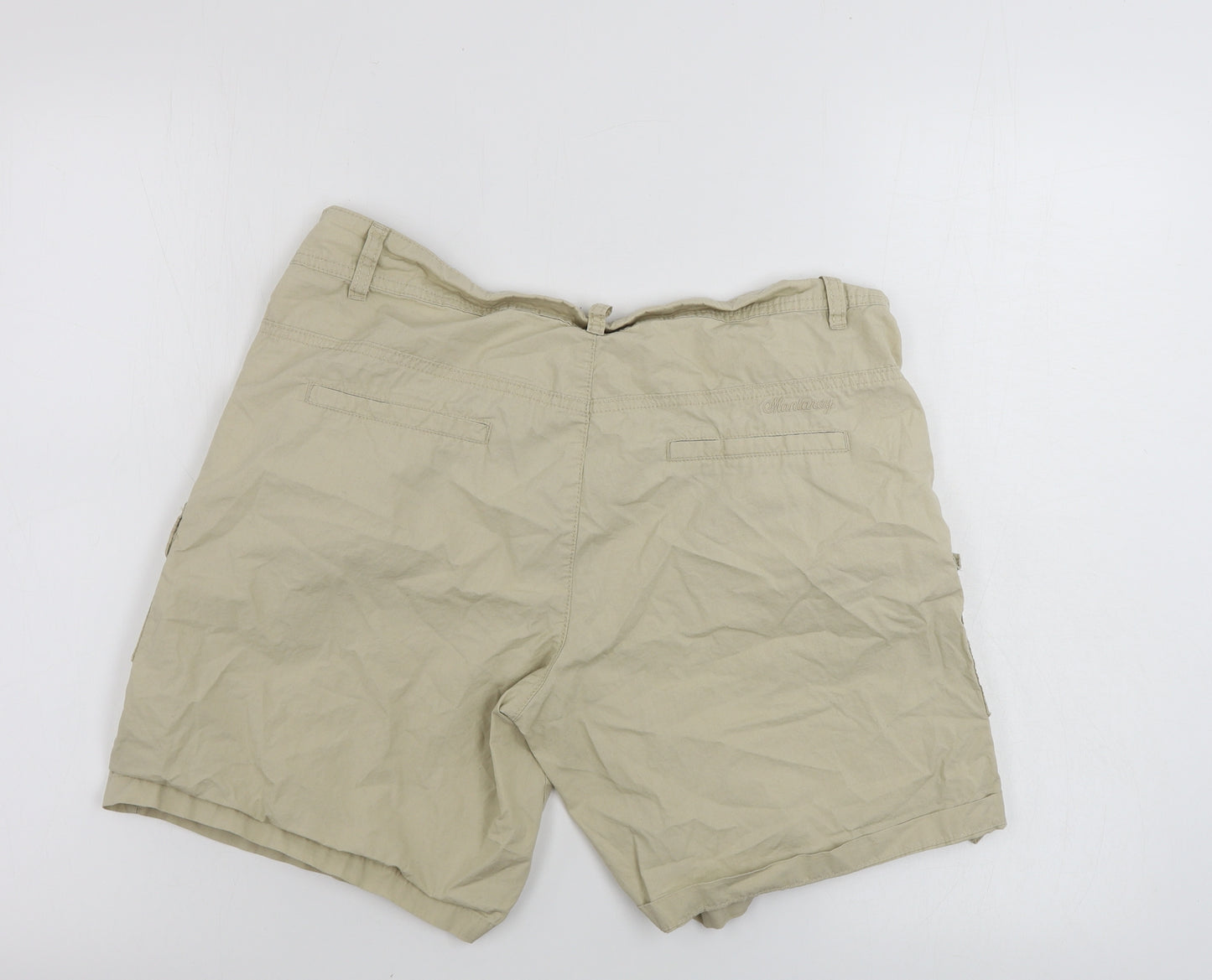 MANTARAY     Womens Beige   Chino Shorts Size 12